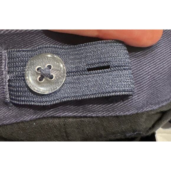 Janie And Jack Boys Navy Blue Embroidered Sailboat Shorts Boys Size 4 Nautical - Picture 7 of 8